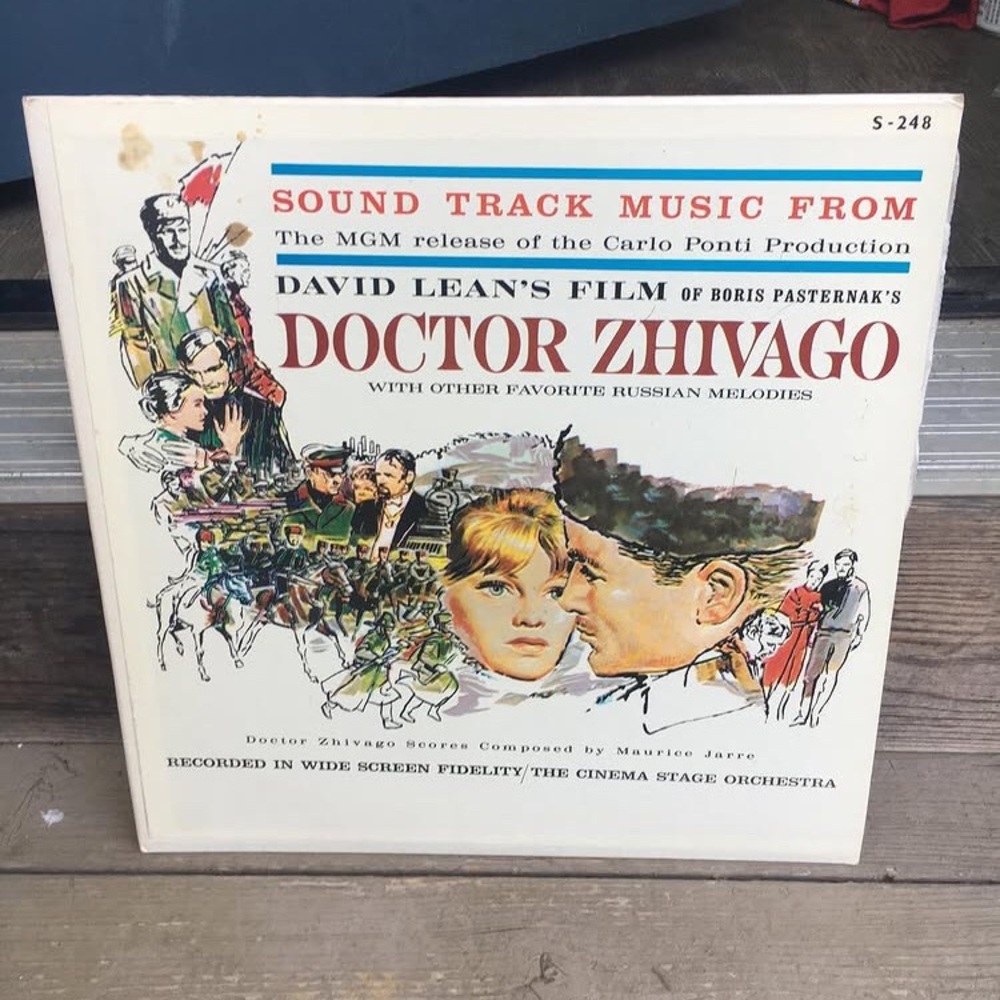 1966 Soundtrack Music from Doctor Zhivago vinyl record